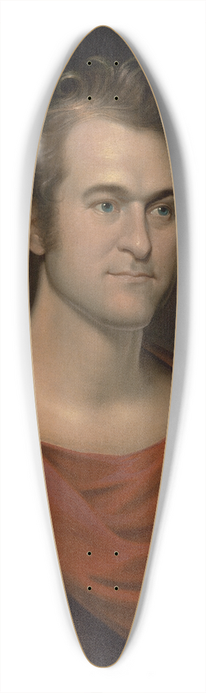 Cephas Thompson - William Wirt 39.3 inch art pintail longboard deck