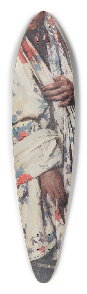 Cesare Viazzi - Il mezzaro 39.3 inch art pintail longboard deck