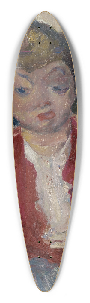 Cham Soutine - Young English Woman 39.3 inch art pintail longboard deck
