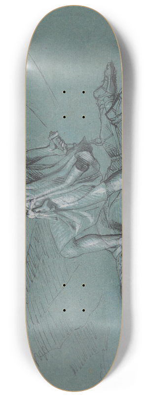 Jean Antoine Verschaeren - David and Goliath 8.25 inch art skate deck