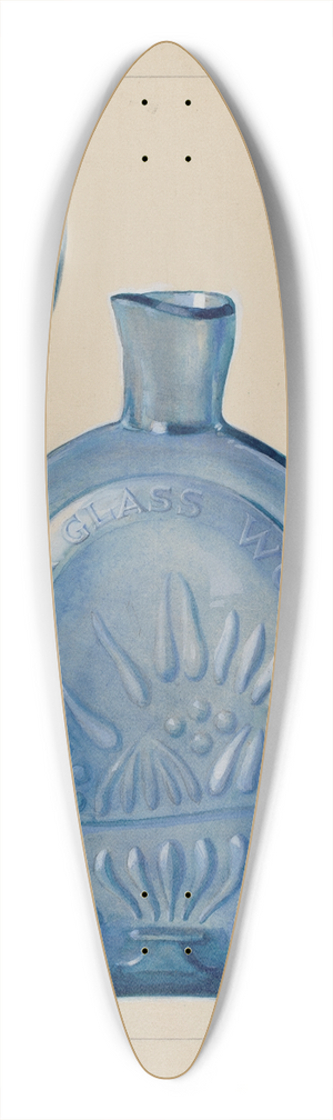 Charles Caseau - Flask 39.3 inch art pintail longboard deck