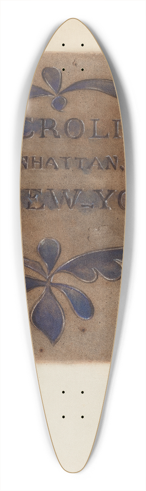 Charles Caseau - Jug 39.3 inch art pintail longboard deck