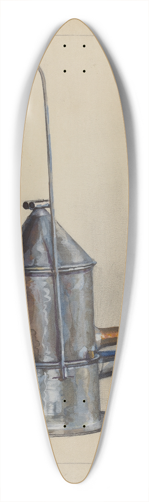 Charles Caseau - Lamp 39.3 inch art pintail longboard deck