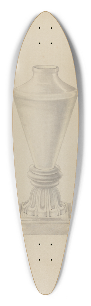 Charles Caseau - Lamp 39.3 inch art pintail longboard deck