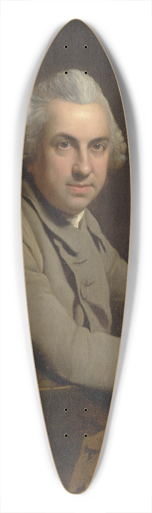 Charles Catton - Self-Portrait 39.3 inch art pintail longboard deck