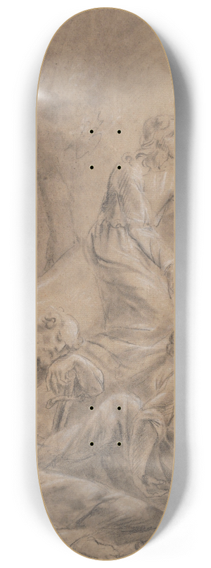 Jean Antoine Verschaeren - The Agony of Christ 8.25 inch art skate deck Jean Antoine Verschaeren - The Agony of Christ 8.25 inch art skate deck
