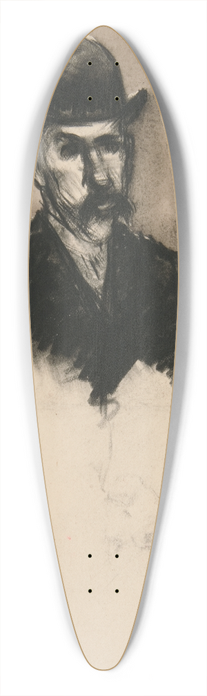 Charles Demuth - Head ofMan 39.3 inch art pintail longboard deck