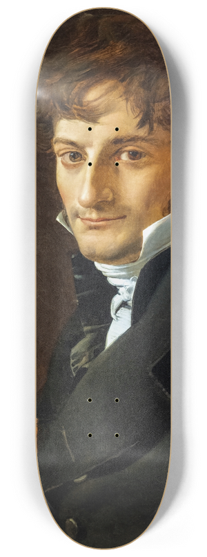 Jean Auguste Dominique Ingres - Portrait de Belvze-Foulon 8.25 inch art skate deck