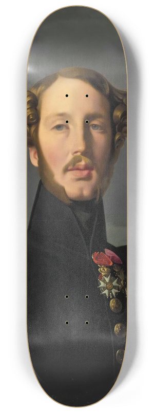 Jean Auguste Dominique Ingres - Portrait Of Ferdinand-Philippe-Louis-Charles-Henri Of Bourbon Orleans, Duke Of Orleans 8.25 inch art skate deck