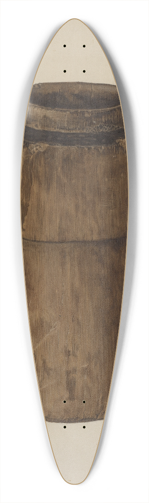 Charles Garjian - Pitch Pail 39.3 inch art pintail longboard deck