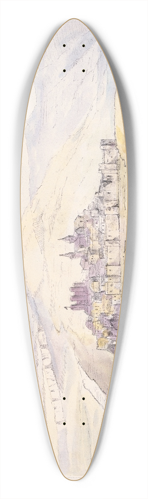 Charles Hamilton Smith - Canlavieja 39.3 inch art pintail longboard deck