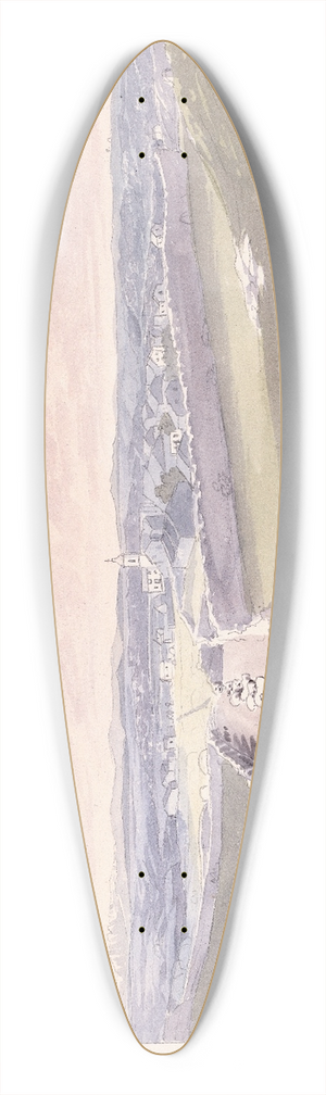 Charles Hamilton Smith - Granada 39.3 inch art pintail longboard deck