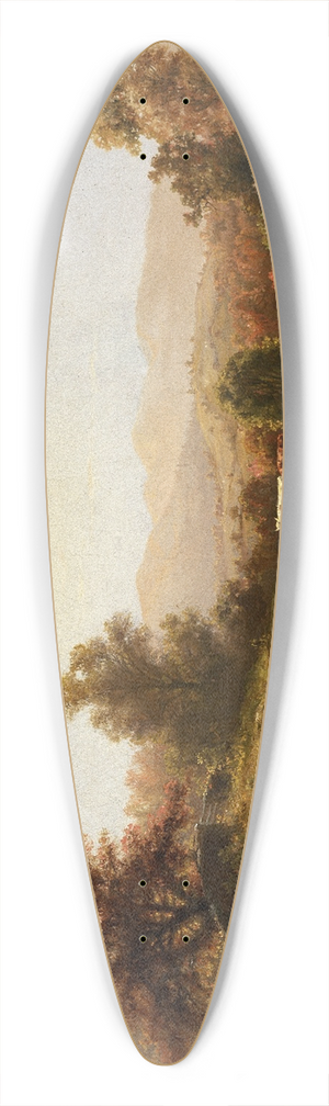 Charles Herbert Moore - Landscape 39.3 inch art pintail longboard deck