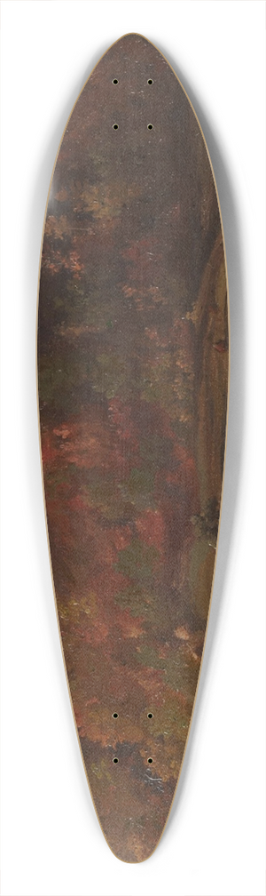Charles Herbert Moore - Upland Pasture (Caaterskill, N.Y.) 39.3 inch art pintail longboard deck