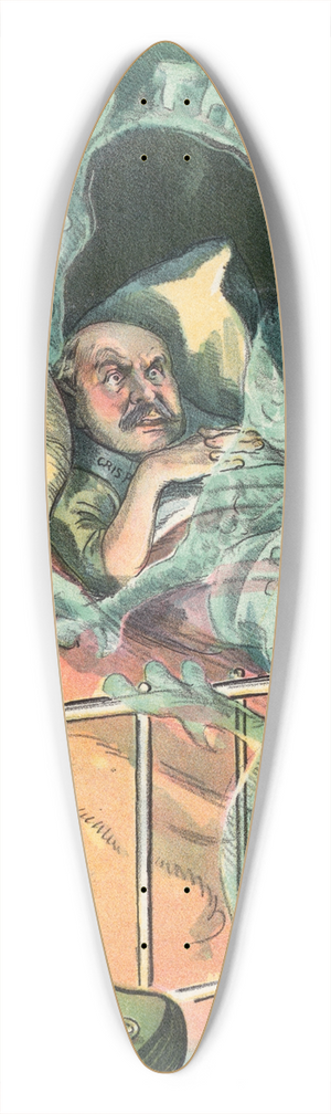 Charles Jay Taylor - Their nightmare 39.3 inch art pintail longboard deck