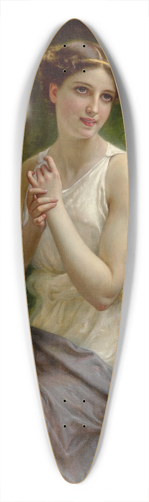 Charles La Fontaine - A Classical Beauty 39.3 inch art pintail longboard deck
