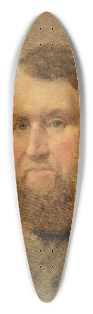 Charles Loring Elliott - Cyrus Hall McCormick 39.3 inch art pintail longboard deck