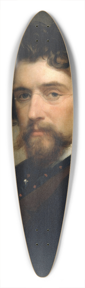 Charles Loring Elliott - Mathew B. Brady 39.3 inch art pintail longboard deck