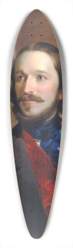Charles Loring Elliott - William Sidney Mount 39.3 inch art pintail longboard deck