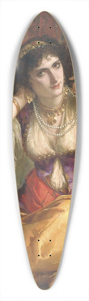 Charles Louis Mller - The Odalisque 39.3 inch art pintail longboard deck