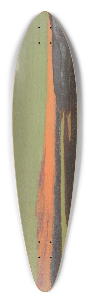 Charles Marie Dulac - Coucher de soleil 39.3 inch art pintail longboard deck