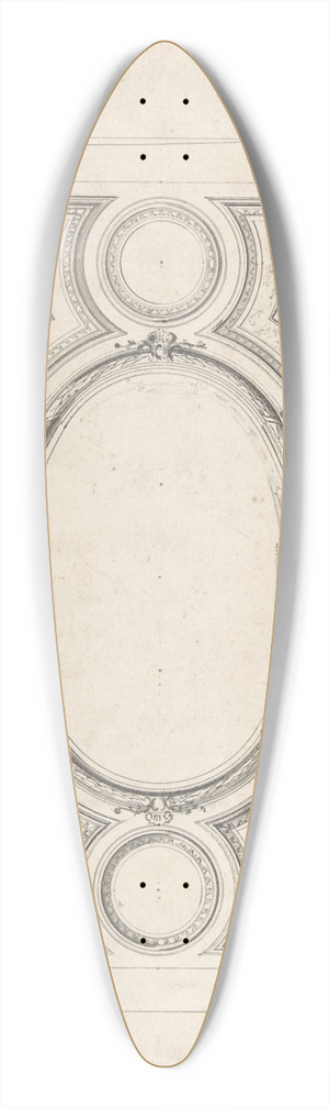 Charles Monblond - Design for Ceiling 39.3 inch art pintail longboard deck