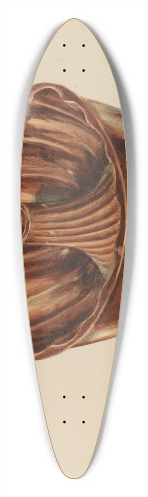 Charles Moss - Cake Mold 39.3 inch art pintail longboard deck