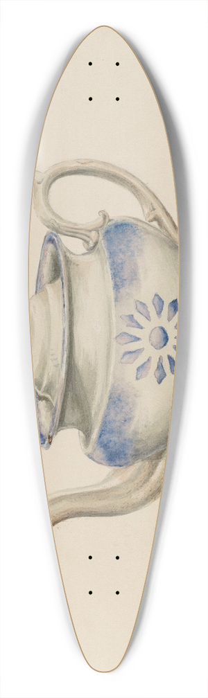 Charles Moss - Teapot 39.3 inch art pintail longboard deck