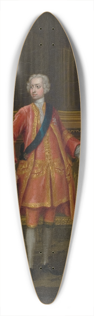 Charles Philips - Frederick, Prince of Wales 39.3 inch art pintail longboard deck