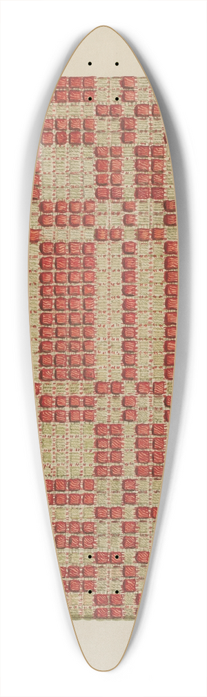 Charles Roadman - Coverlet 39.3 inch art pintail longboard deck