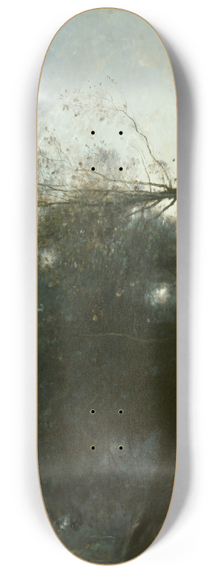 Jean-Baptiste-Camille Corot - Bathing Nymphs and Child 8.25 inch art skate deck