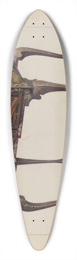 Charles Squires - Lowboy 39.3 inch art pintail longboard deck