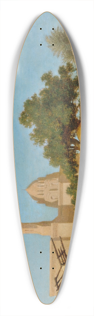 Charles Thodore Frre - La Mosque Du Sultan Hassan, Caire 39.3 inch art pintail longboard deck