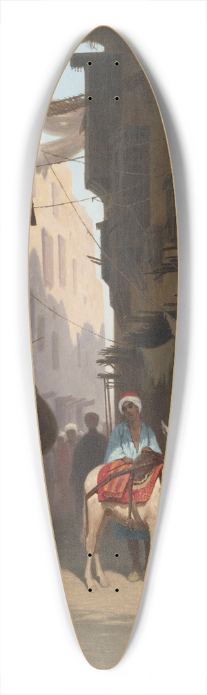 Charles Thodore Frre - The Souk 39.3 inch art pintail longboard deck