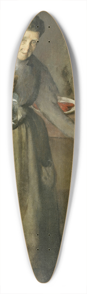 Charles Webster Hawthorne - La Gigia 39.3 inch art pintail longboard deck