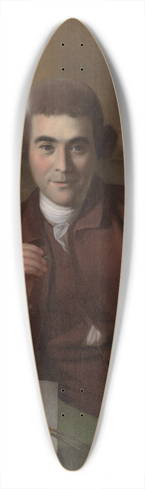 Charles Willson Peale - William Buckland 39.3 inch art pintail longboard deck