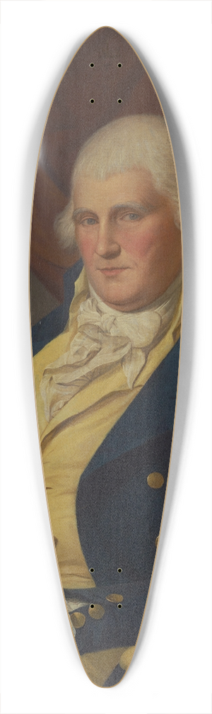 Charles Willson Peale - William Whetcroft 39.3 inch art pintail longboard deck