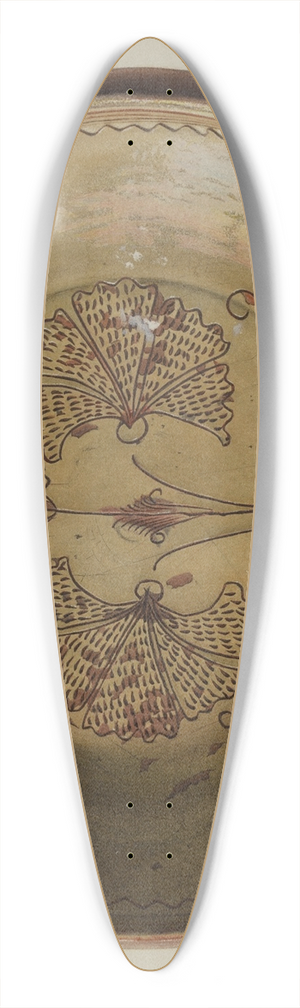Charlotte Angus - Pa. German Pie Dish 39.3 inch art pintail longboard deck