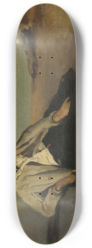 Jean-Baptiste-Camille Corot - Italian Peasant Boy 8.25 inch art skate deck