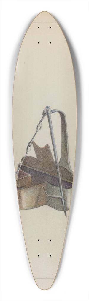 Charlotte Winter - Lamp 39.3 inch art pintail longboard deck