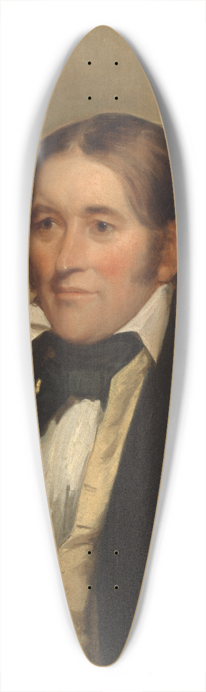 Chester Harding - David Crockett 39.3 inch art pintail longboard deck