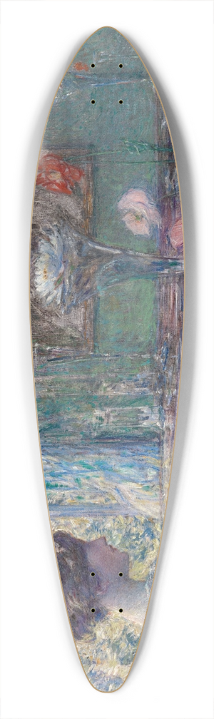 Childe Hassam - Improvisation 39.3 inch art pintail longboard deck