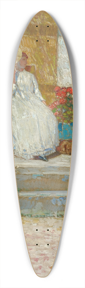 Childe Hassam - In The Sun 39.3 inch art pintail longboard deck