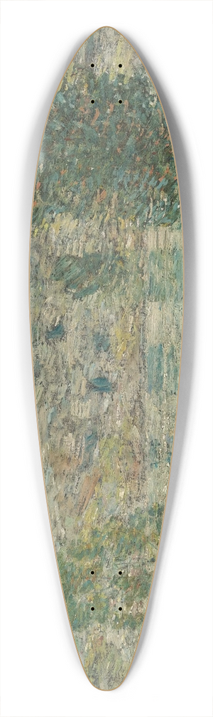 Childe Hassam - Summer Afternoon 39.3 inch art pintail longboard deck