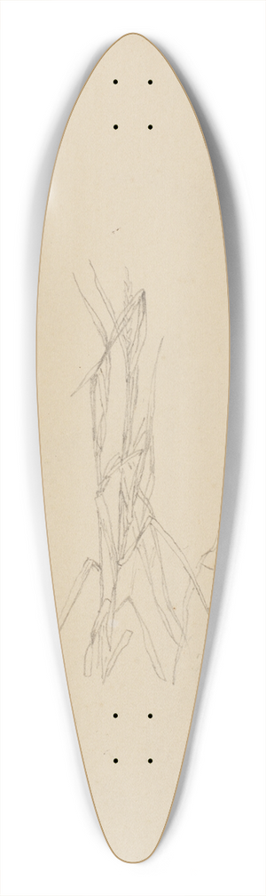 Christen Kbke - Planterids 39.3 inch art pintail longboard deck