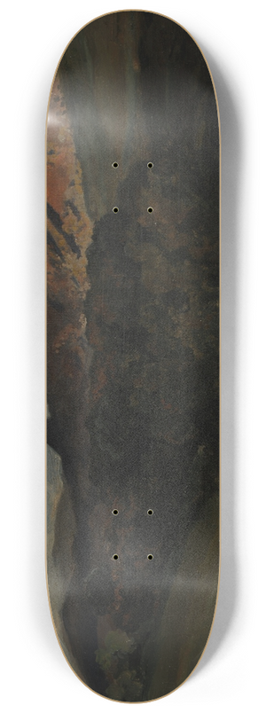 Jean-Baptiste-Camille Corot - Monte-Cavo 8.25 inch art skate deck