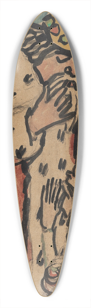 Christian Rohlfs - Knig 39.3 inch art pintail longboard deck