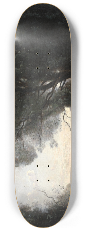 Jean-Baptiste-Camille Corot - The Bath of Diana 8.25 inch art skate deck