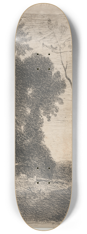 Jean-Baptiste-Camille Corot - The Little Shepherd 8.25 inch art skate deck