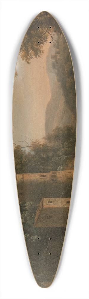 Claude Lorrain - Landschaft mit Hirten (Der Tanz am Ufer) 39.3 inch art pintail longboard deck